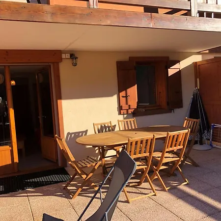 2 Pieces + Coin Nuit, Terrasse, 4/6 Pers, - Fr-1-458-197 Apartment Le Grand-Bornand